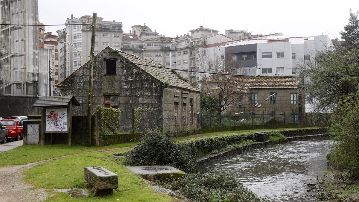 Río Gafos en la zona de Ponte Nova.