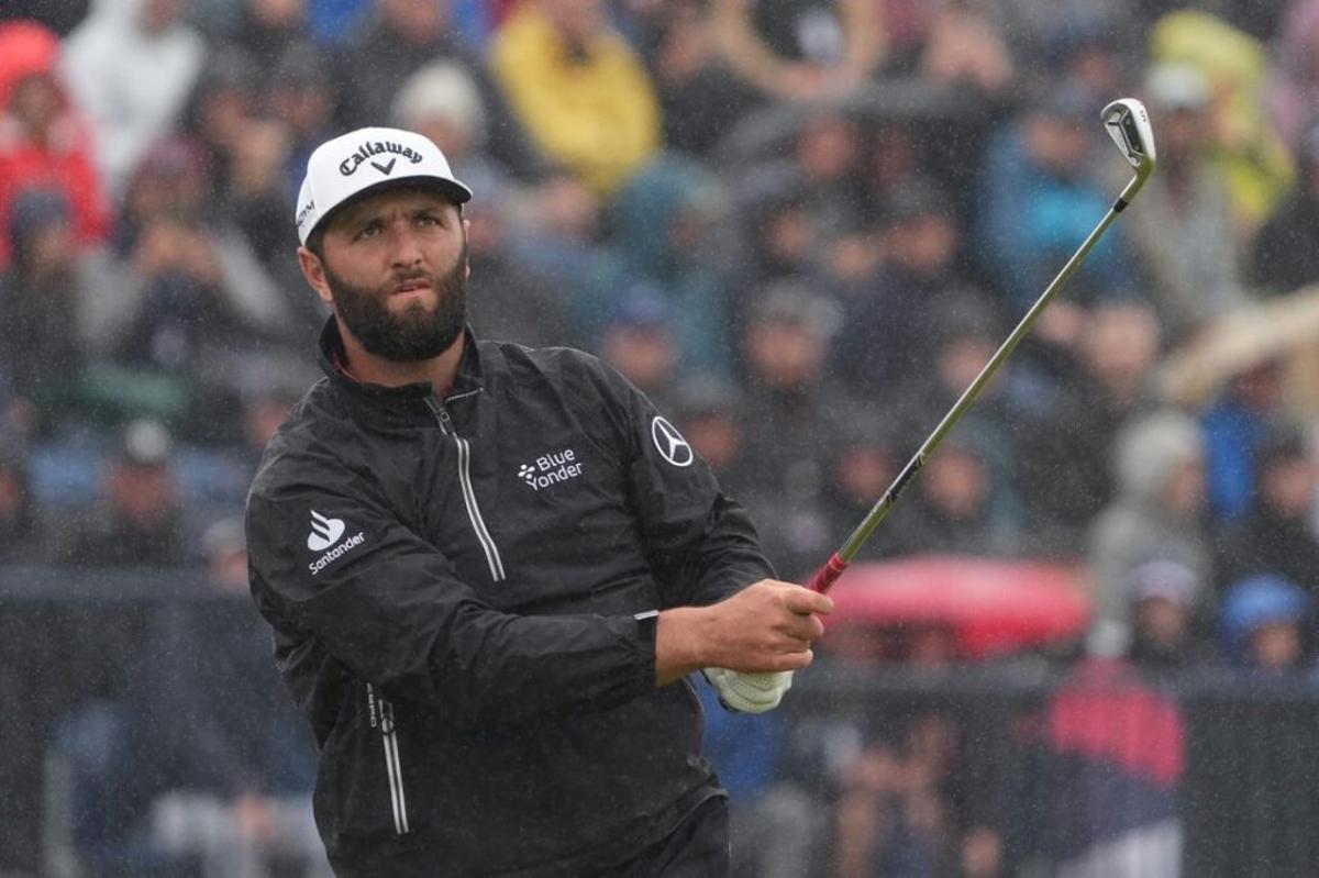 Rahm llega con ilusión a Escocia, en la semana previa del Open Championship, que se jugará en Royal Birkdale