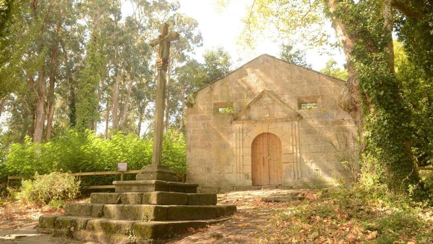 Capilla de Cortegada, recientemente restaurada.  | // NOÉ PARGA