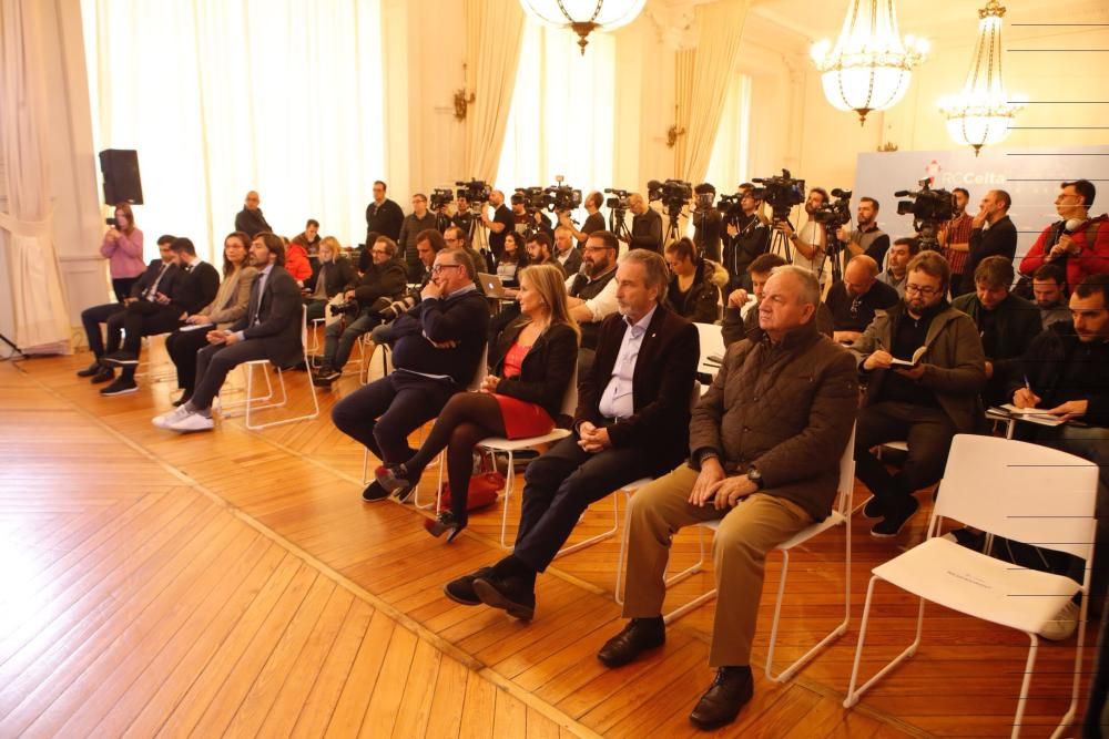 Presentación de Cardoso: nuevo técnico del Celta