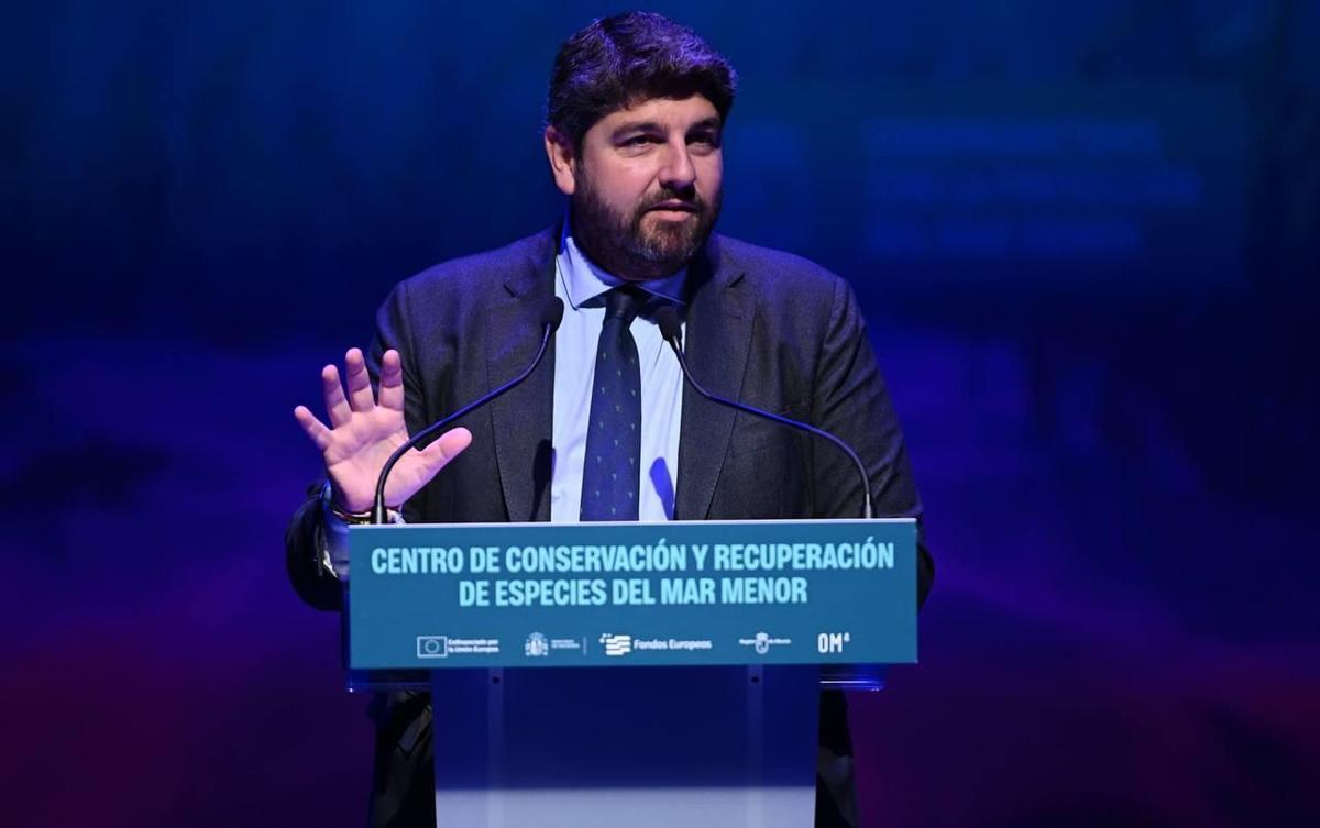 López Miras presenta el Centro de Especies del Mar Menor, "un complejo científico de primer nivel al servicio del ecosistema"