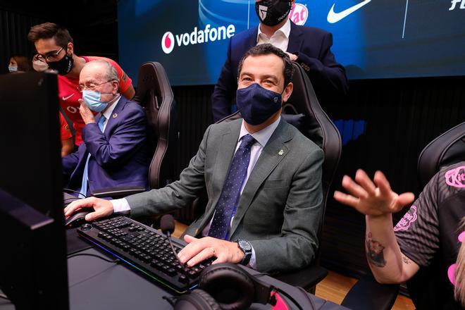 Inauguración del centro de gaming Vodafone Giants de Málaga