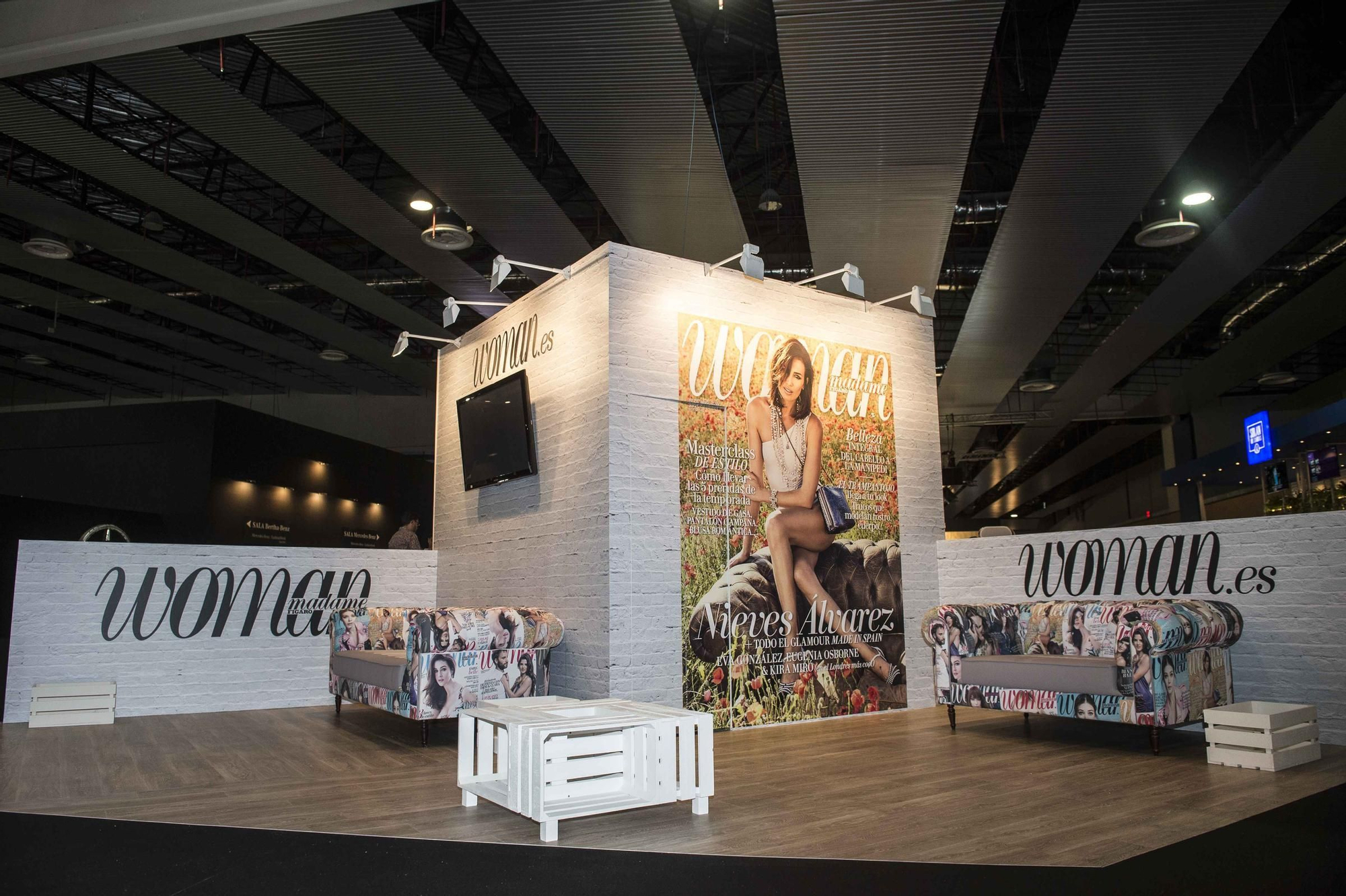 El stand de Woman en la MBFWM