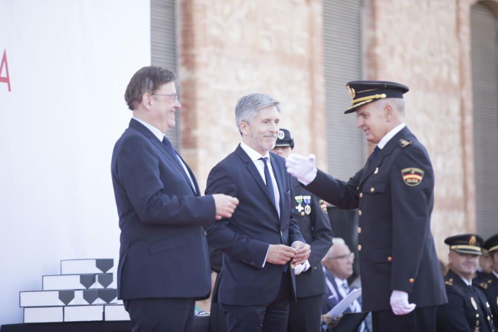 Acto del día de la Unidad de la Policía Nacional adscrita a la Comunitat Valenciana