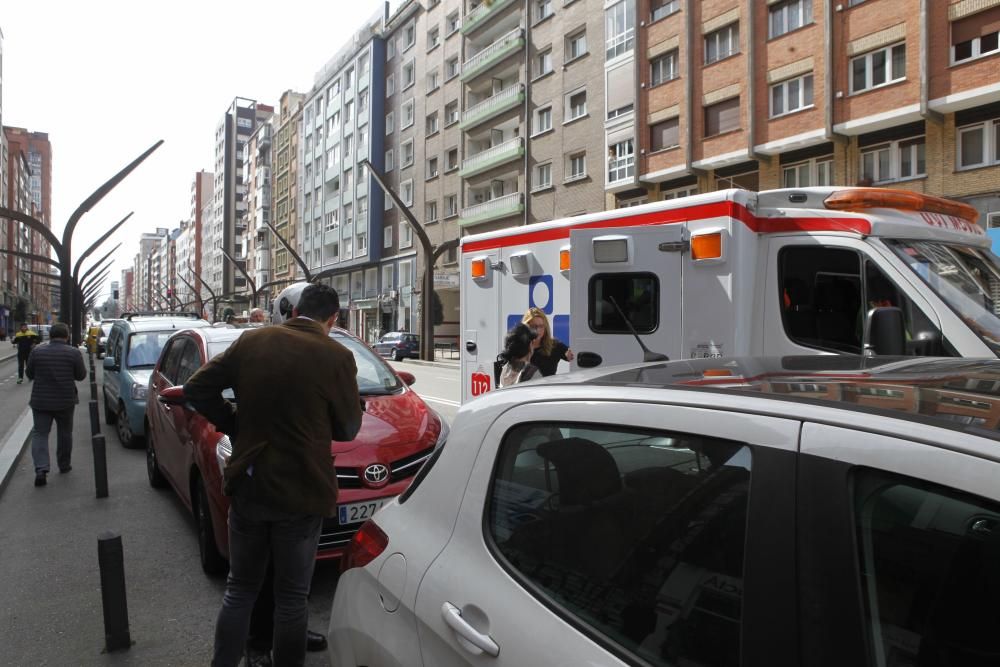 Atraco banco en Gijón.