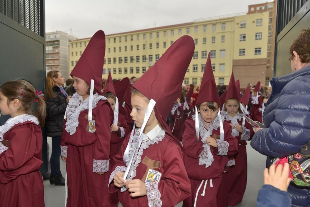 Procesión de los alumnos de Capuchinos