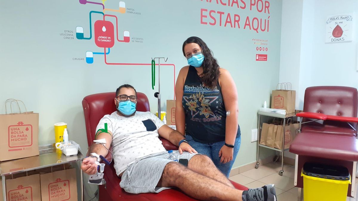Donors in Tenerife.