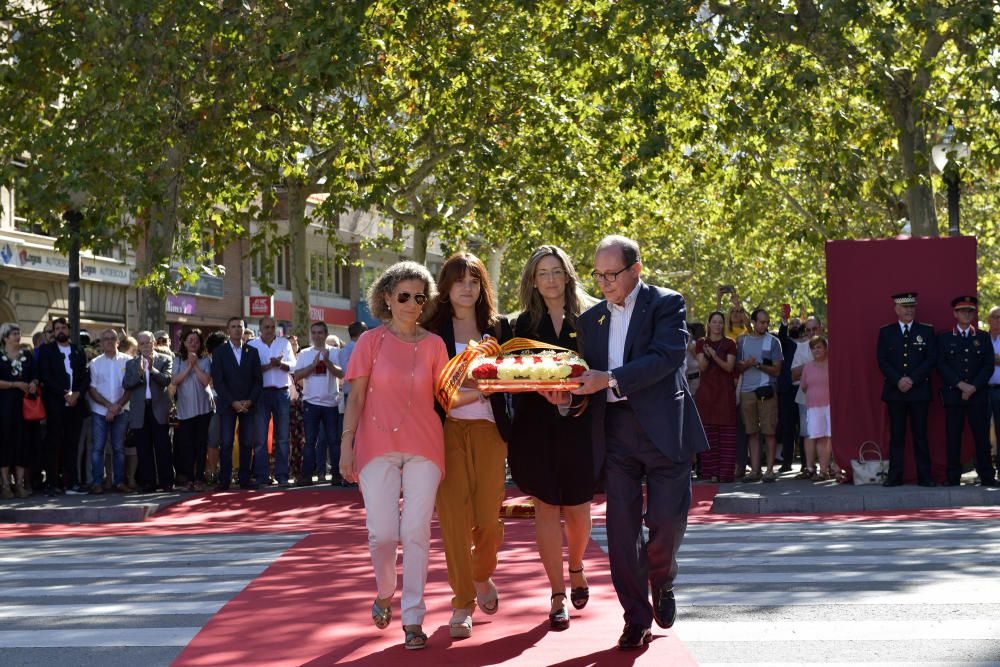 Cinquanta-dues entitats, dues més que l'any passat, participen a Manresa en una Diada «diferent»