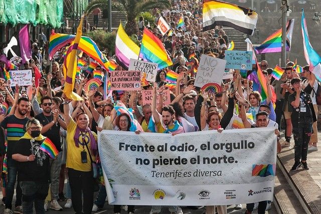 Manifestación insular del Orgullo LGTBI en Puerto de la Cruz