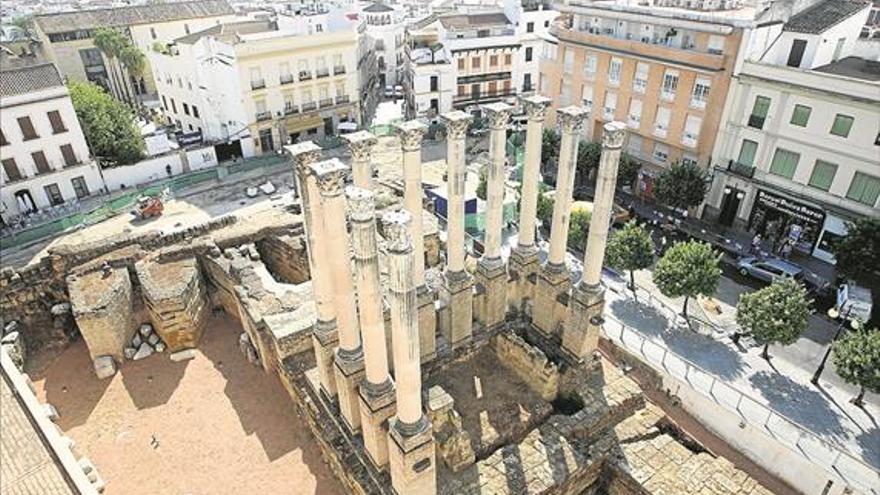 La obra del Templo Romano se hará en cuatro meses y medio