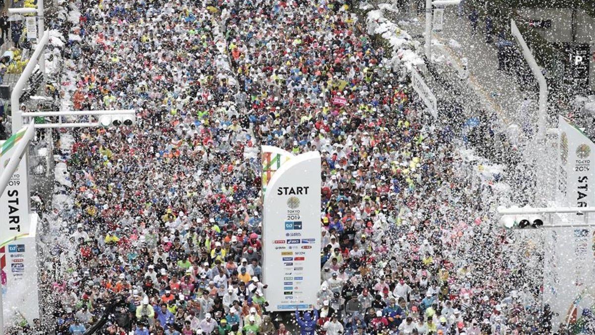 Imagen de archivo del Maratón de Tokio 2019