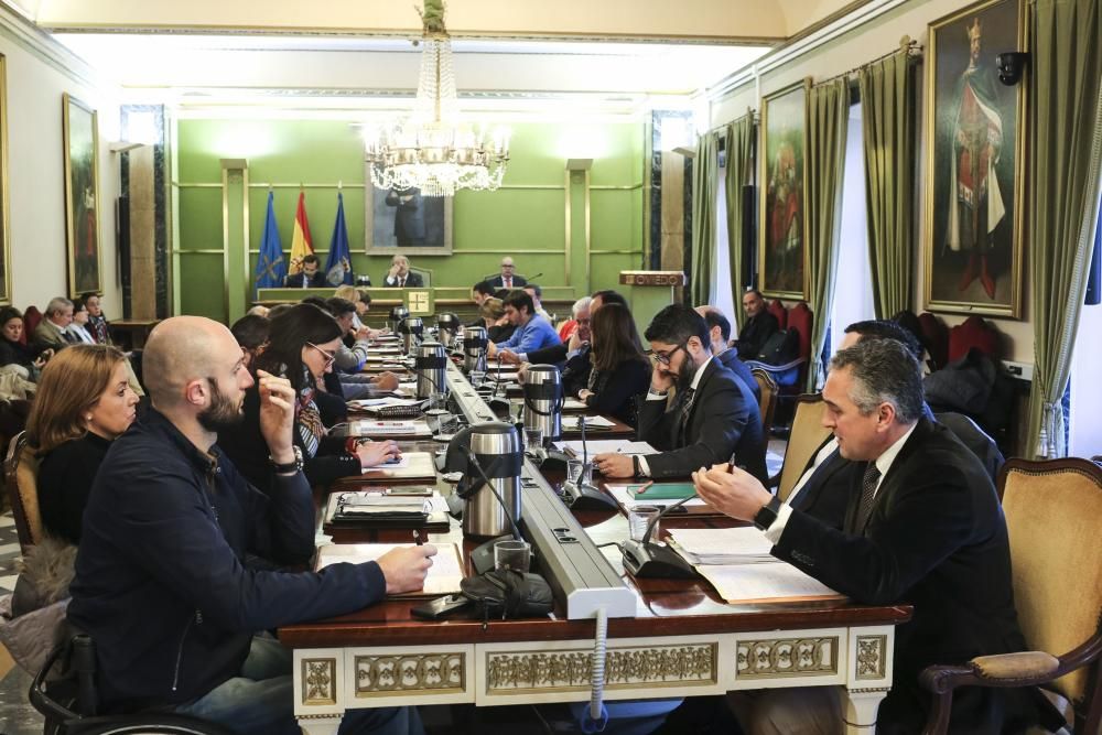 Pleno del Ayuntamiento de Oviedo