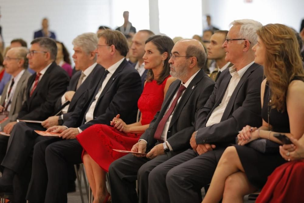 La reina Letizia inaugura el Centro Mundial para la Alimentación Sostenible en València