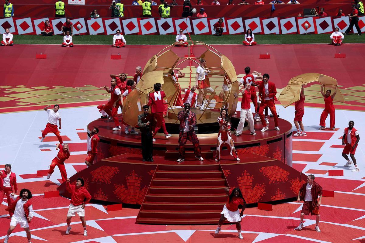 La ceremonia inaugural del Mundial 2026 en Canadá, en imágenes
