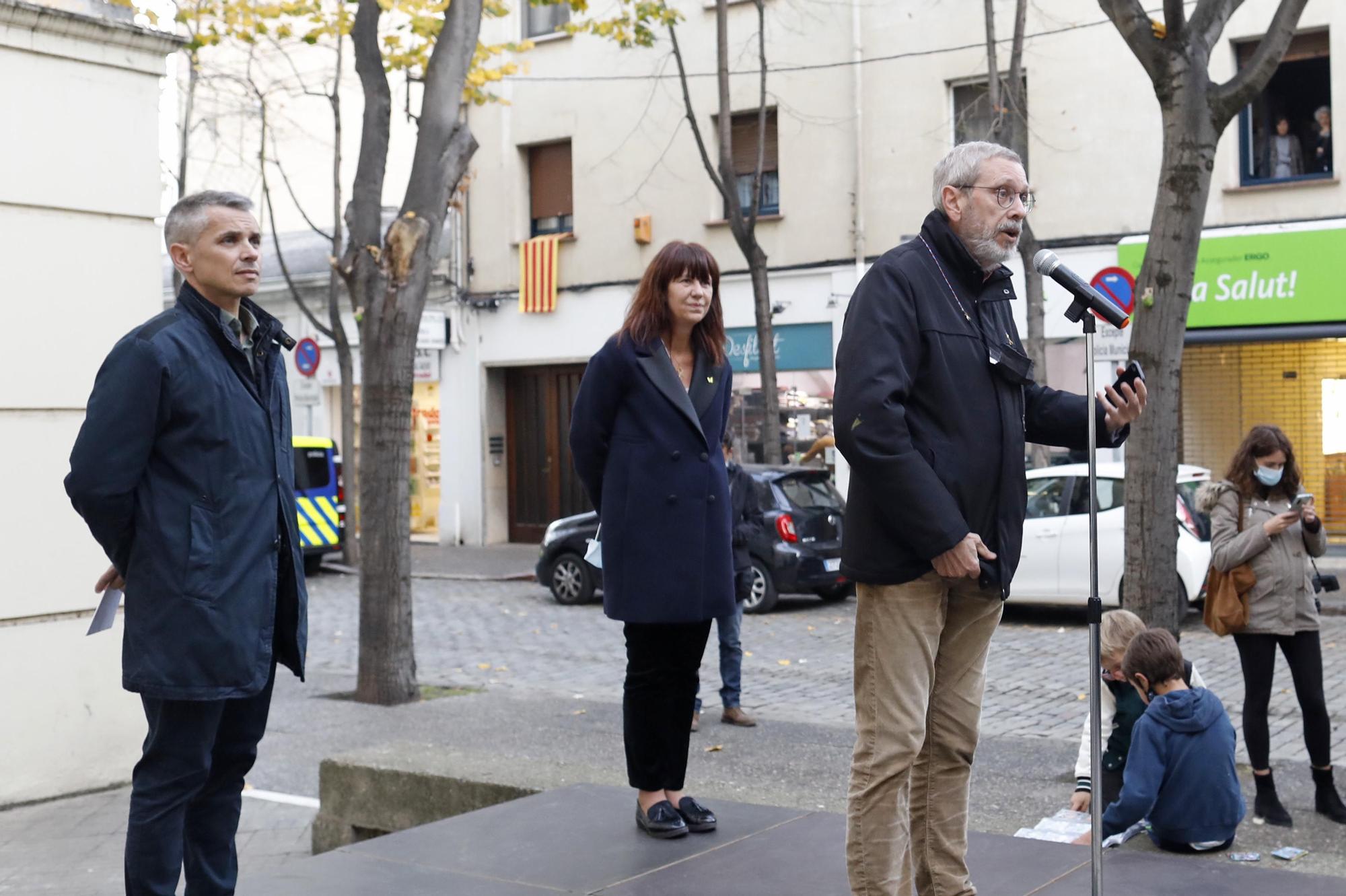 Girona homenatja el polític i expert en seguretat Jaume Curbet amb una placeta
