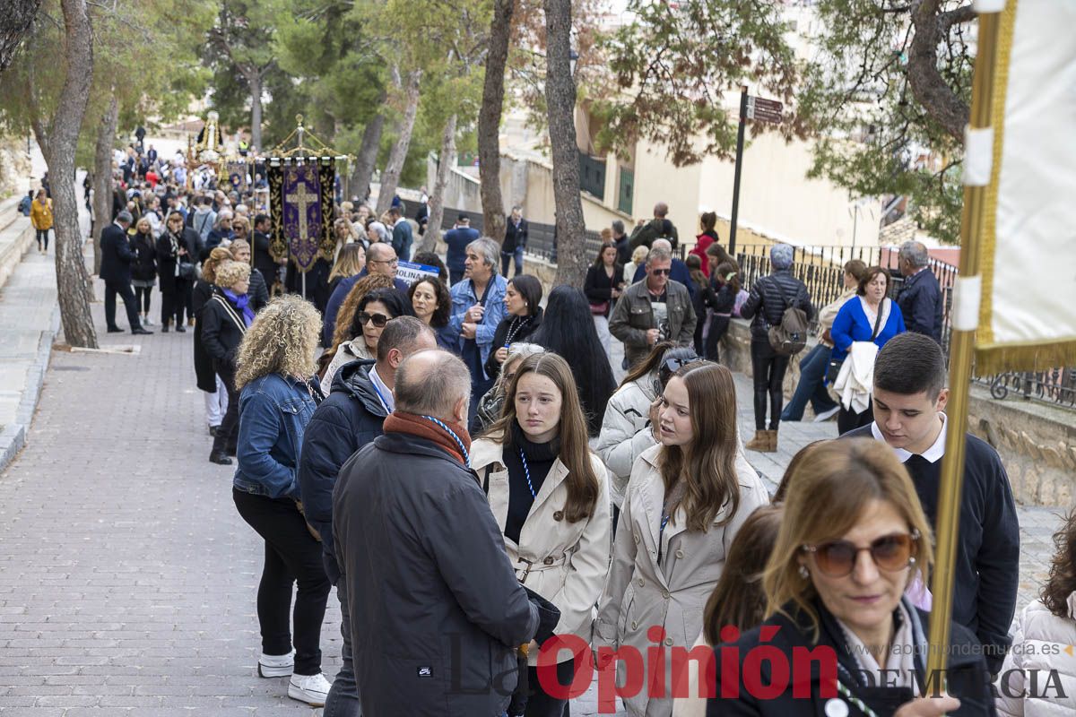 Cofradías y Hermandades de Semana Santa Peregrinan a Caravaca