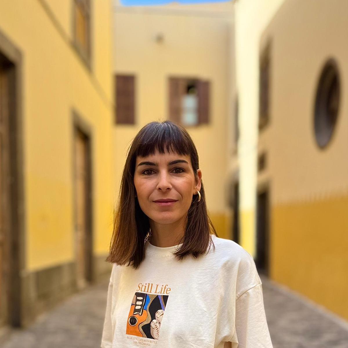 La enfermera grancanaria Nayra Gómez
