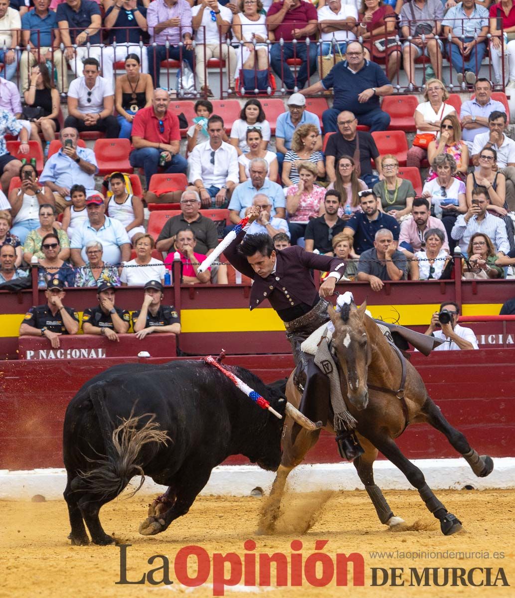 Corrida de Rejones en la Feria Taurina de Murcia (Andy Cartagena, Diego Ventura, Lea Vicens)