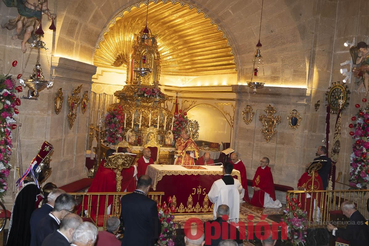 Así se ha vivido en Caravaca la clausura del Quinario de la Vera Cruz