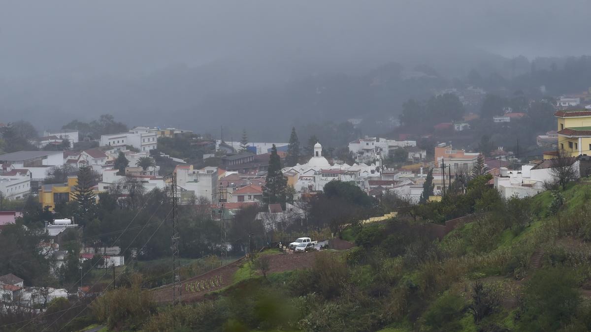 Precipitaciones en Valleseco.