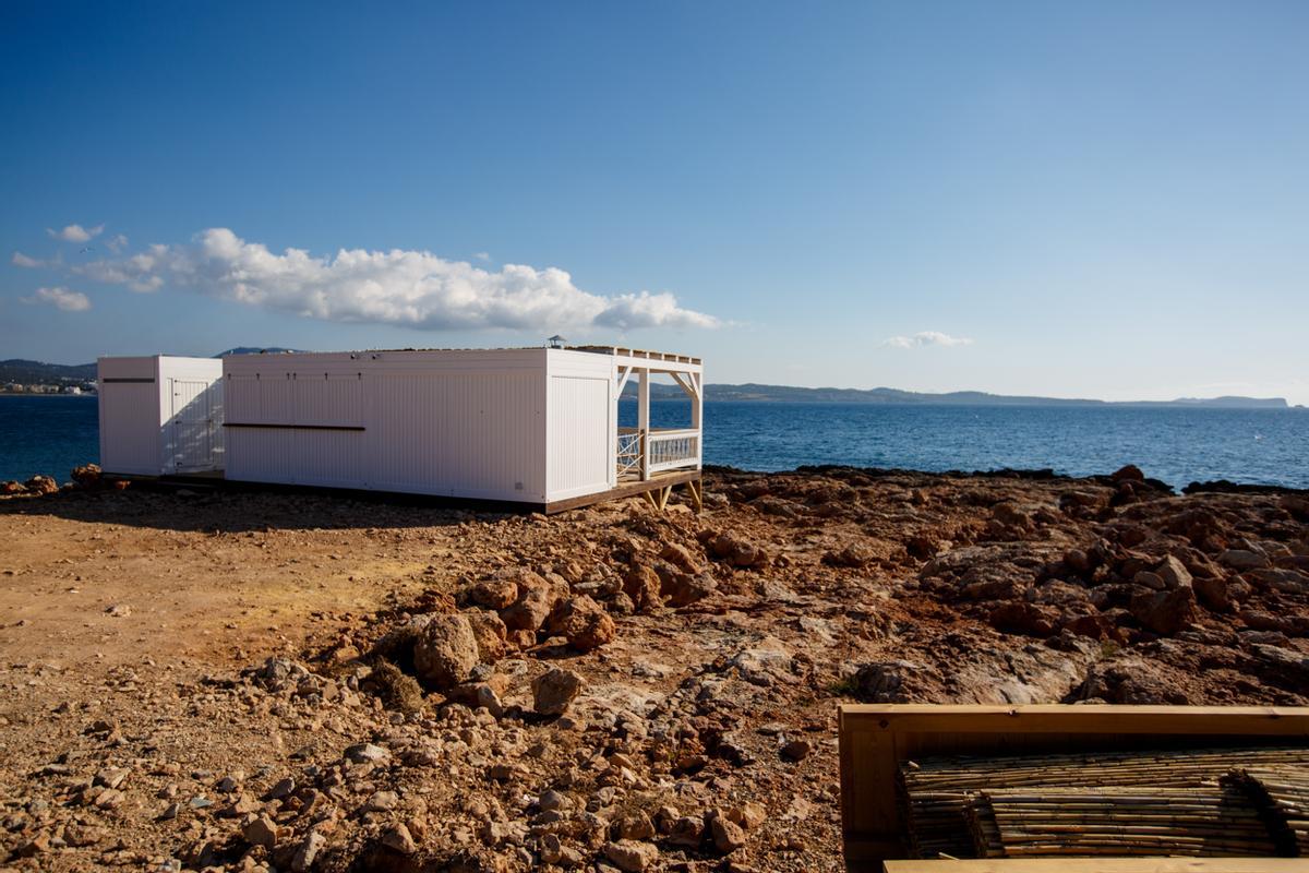Así era el quiosco de Cala Gració