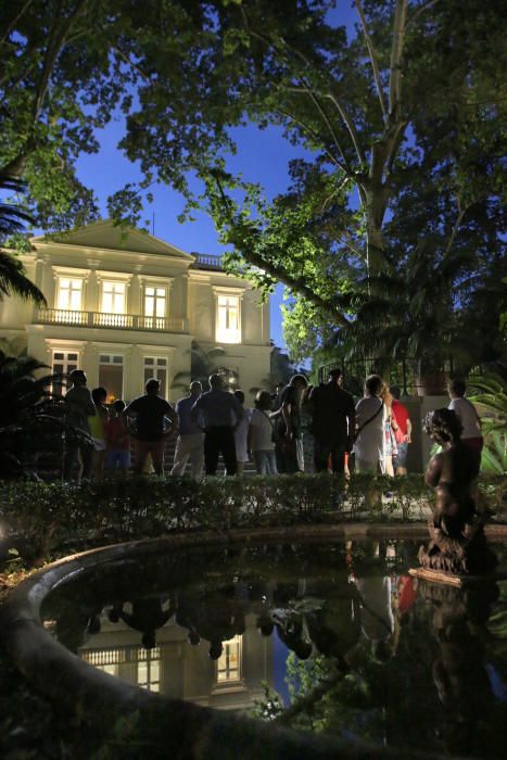 Visita nocturna a los Jardines de la Concepción