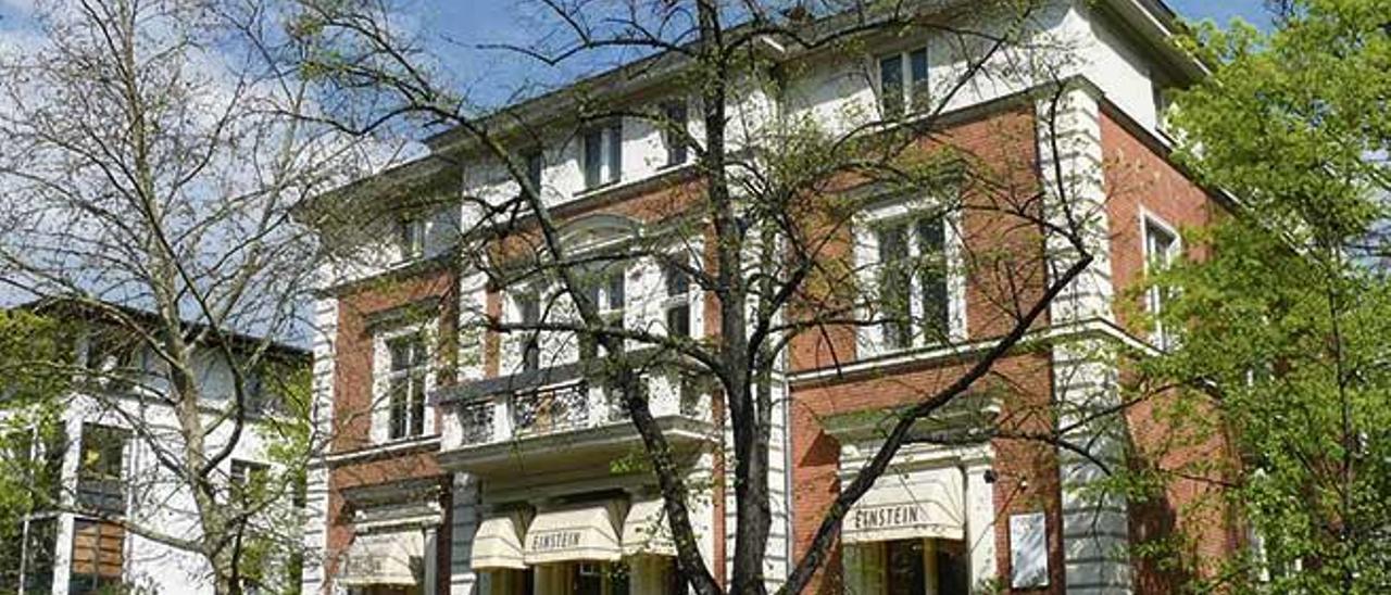 Edificio en el que está el ´Cafe Einstein´, situado en el centro del centro de Berlín.