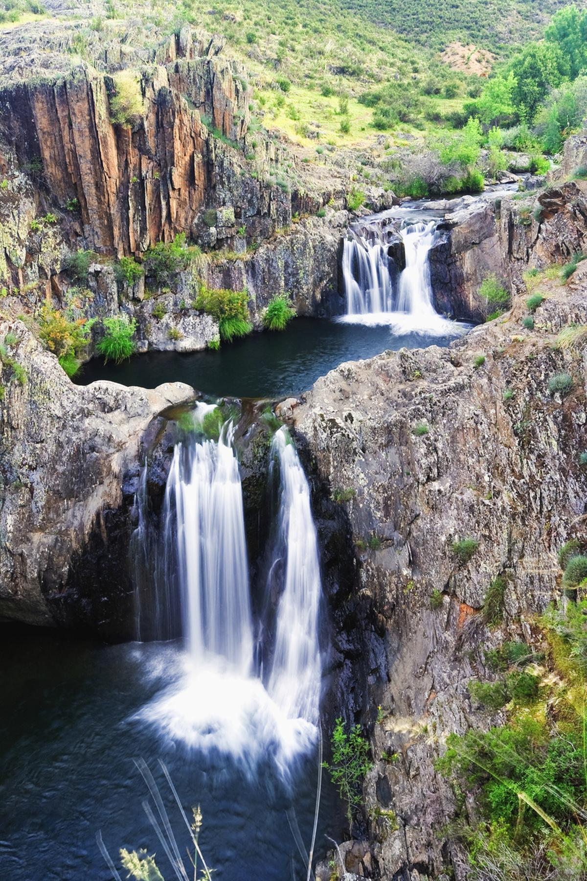 Cascada del Aljibe en la Sierra Norte