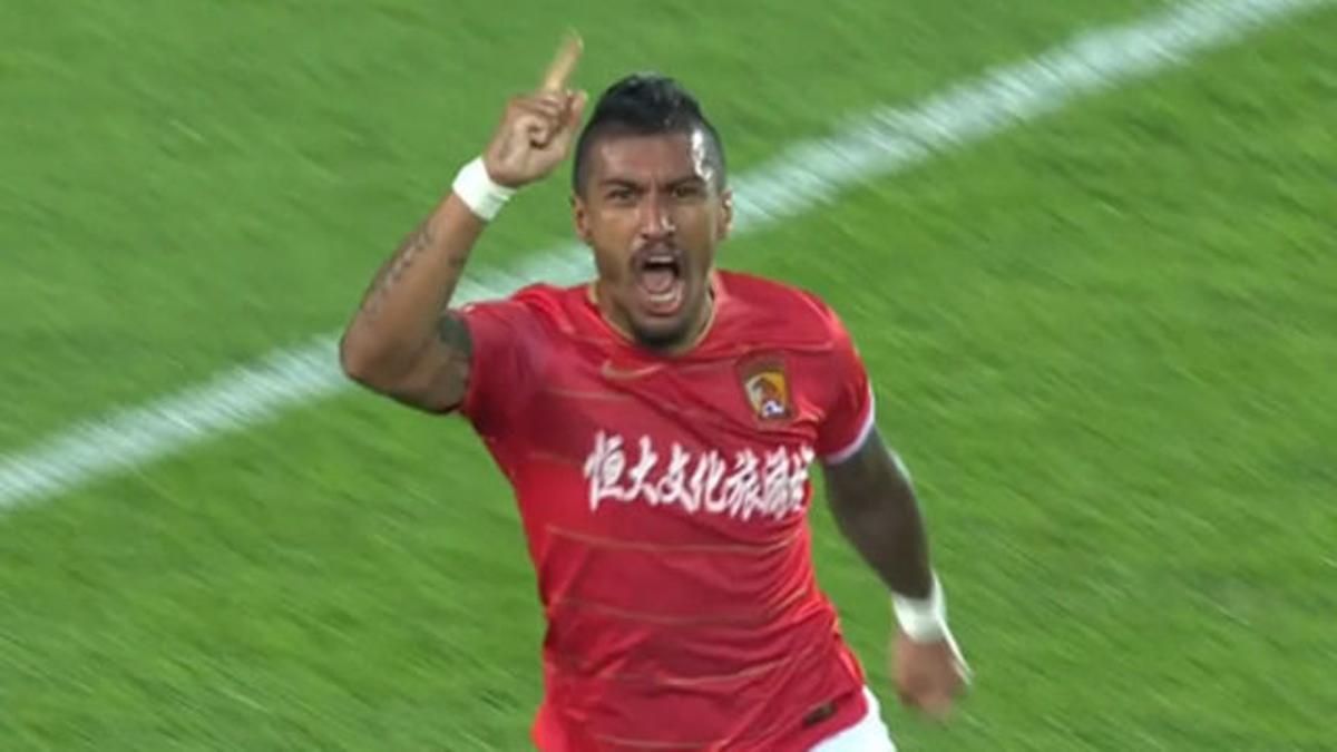 El doblete de Paulinho no sirvió para dar la victoria al Guangzhou