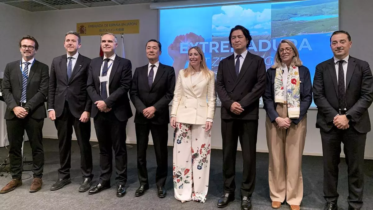 Guardiola hace un llamamiento a la inversión japonesa en Extremadura