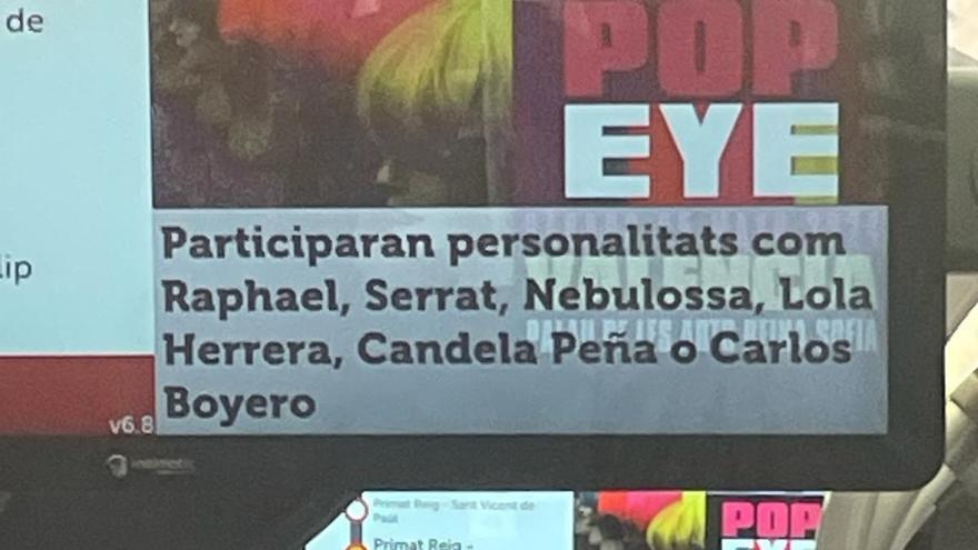 Los Pop-eye ya están en los autobuses de Valencia