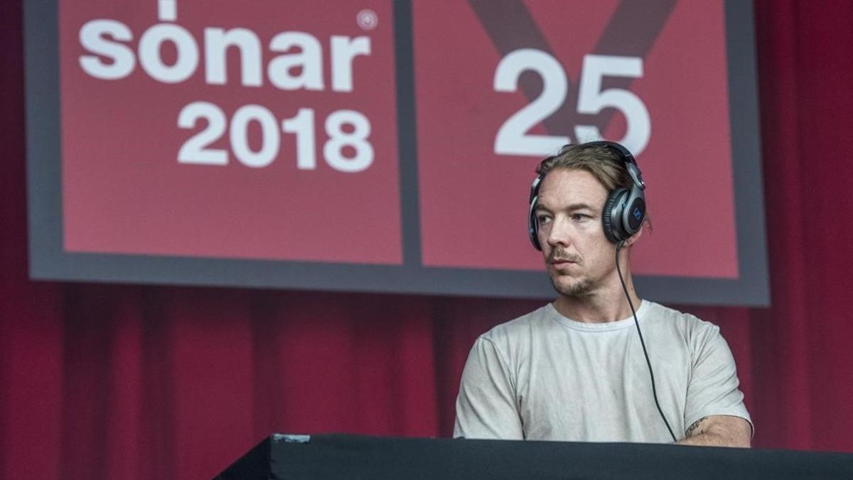 DJ Diplo en el Sonar Village