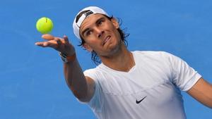 jmexposito32415910 rafael nadal of spain serves during a practice ses160115104931