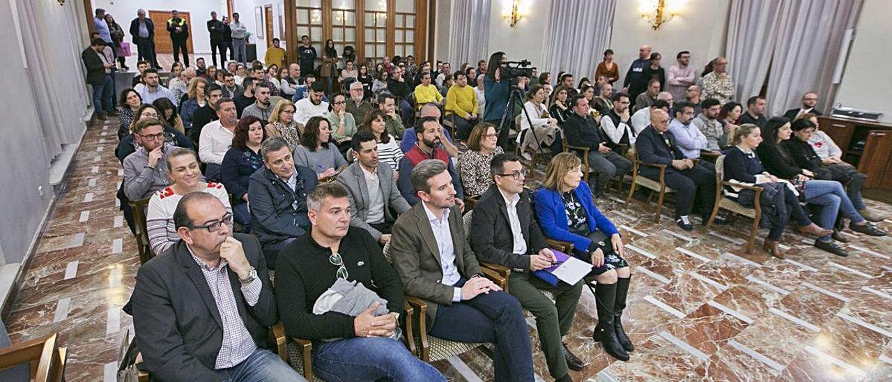 Asamblea extraordinaria de las fallas de Gandia en marzo.