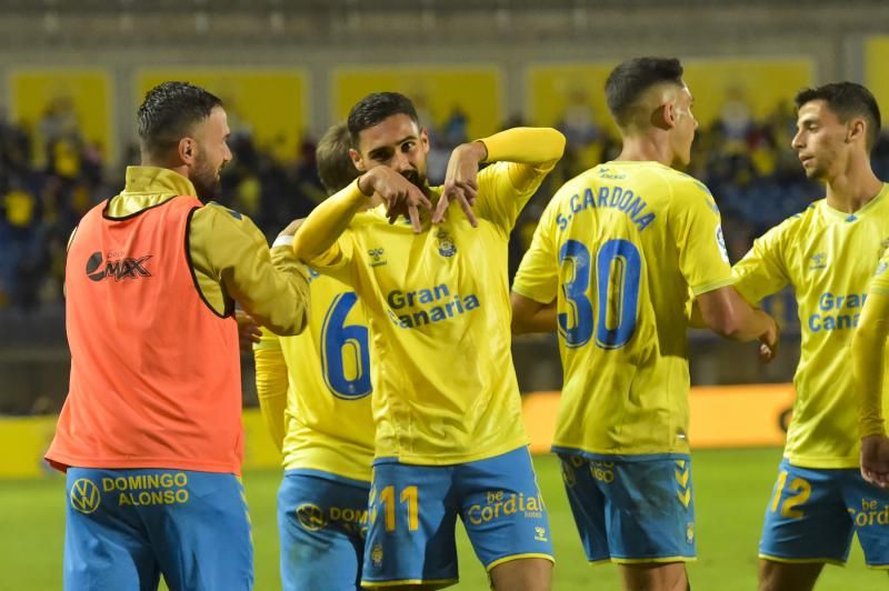 Victoria de la UD Las Palmas ante el Sporting