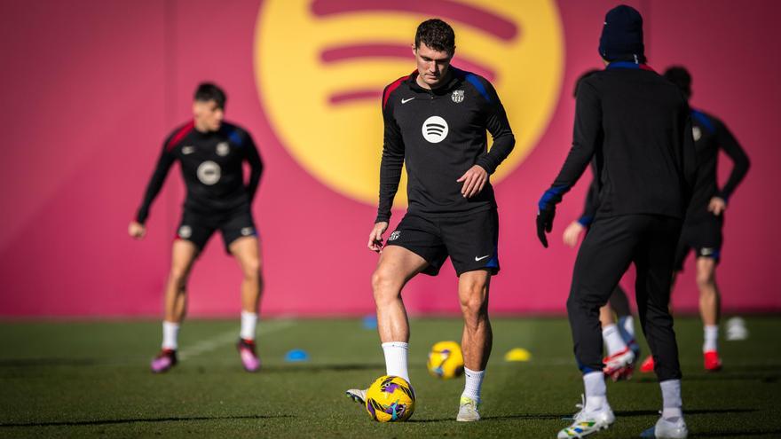 Christensen, novedad en el entrenamiento de recuperaci車n del equipo azulgrana