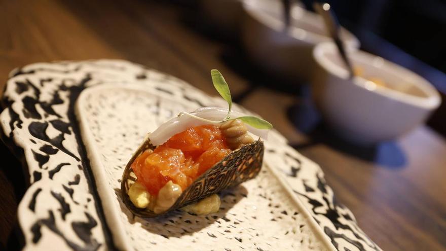 EN IMÁGENES: Así se elabora el “Bocado Atlántico”, la propuesta del Mamáguaja, ganadora del “Gijón de Pinchos”