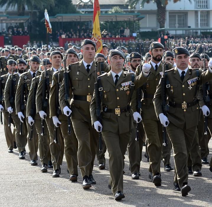 El general Cebrián destaca el nuevo regimiento y material como refuerzos de esta unidad