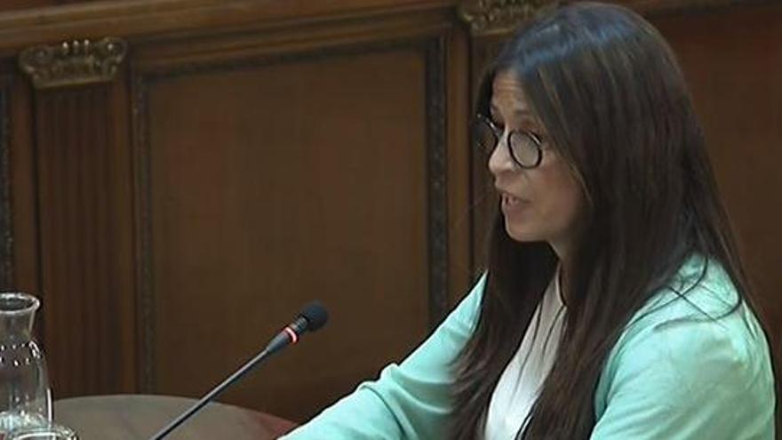 L&#039;advocada Sílvia Carmona, declarant al Suprem