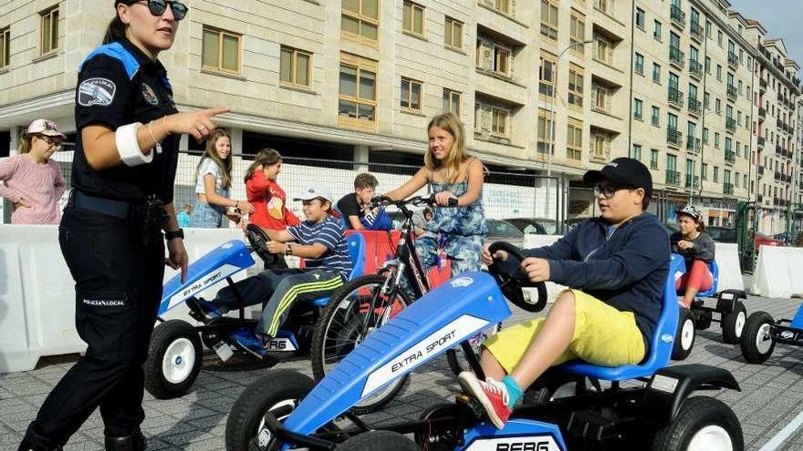 Actividades de la Semana da Mobilidade en Vilagarcía. // Iñaki Abella