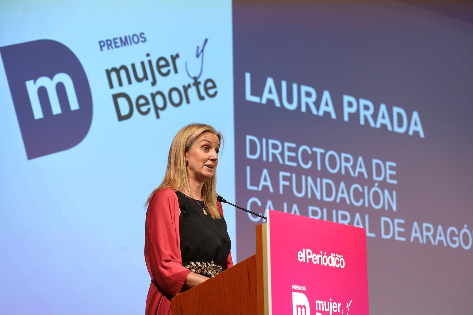 En imágenes | Gala de entrega de los Premios Mujer y Deporte en Zaragoza