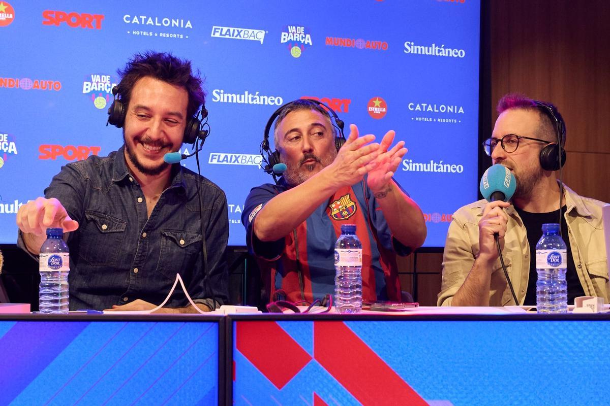 El Clásico con SPORT y el equipo de Va de Barça de Ràdio Flaixbac desde el Hotel Catalonia, en imágenes