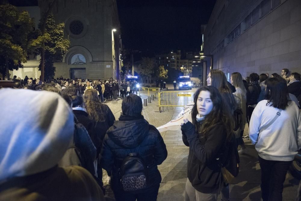 Manifestació contra la sentència de la violació a