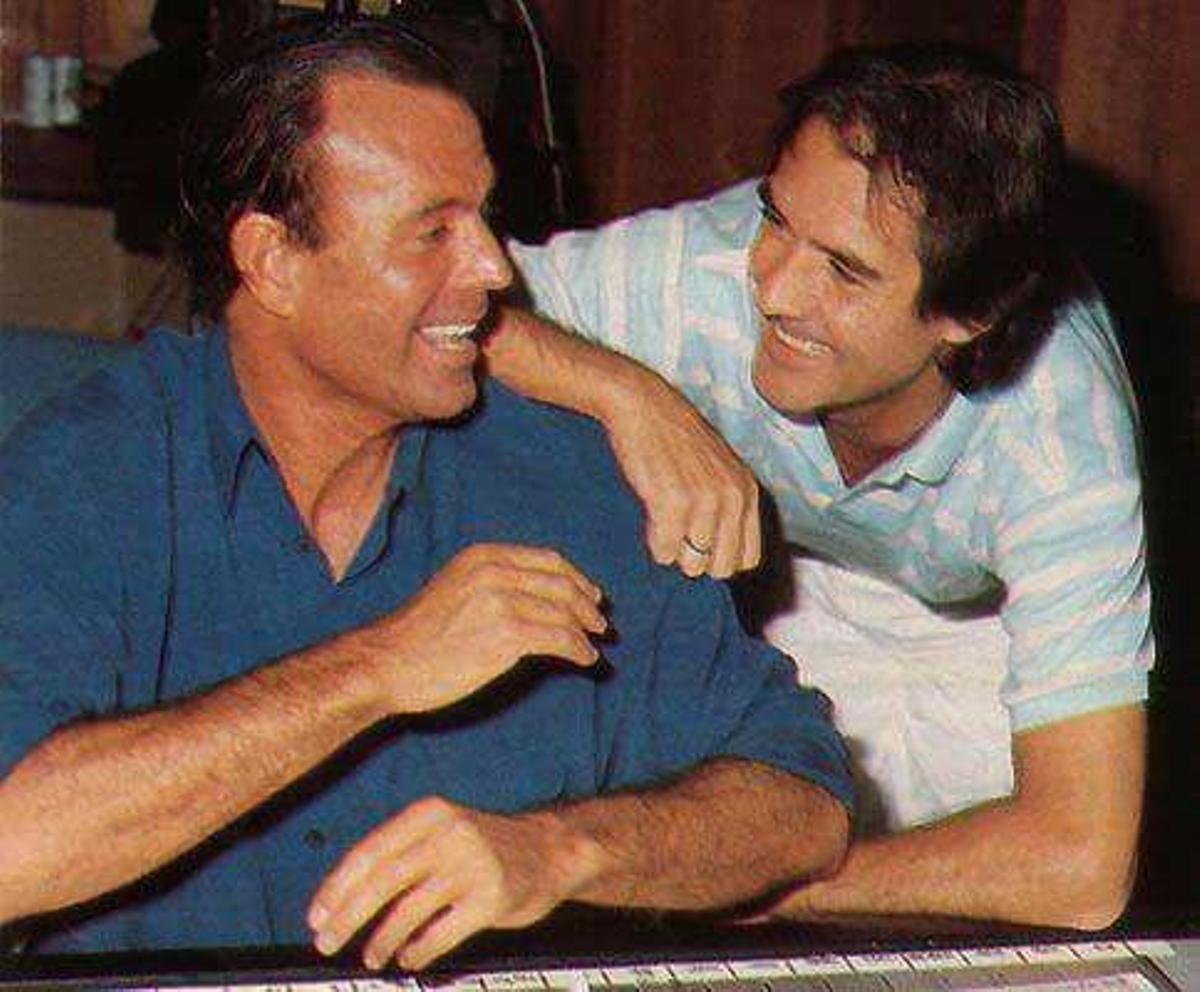 Julio Iglesias y Ramón Arcusa, en una imagen de archivo.