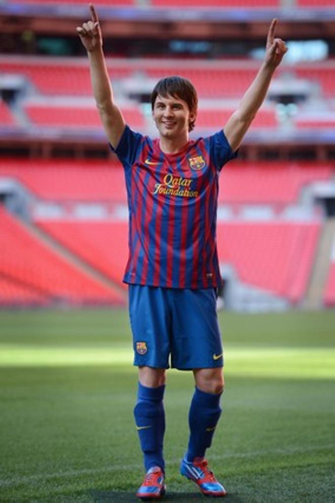 Messi ya tiene a su réplica en cera