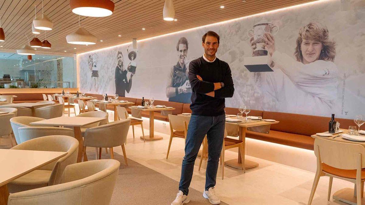 Rafa Nadal hat sein neues Restaurant eingeweiht.