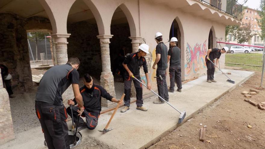 L&#039;edifici de Contramestres s&#039;ha anat rehabilitant progressivament, inclòs un pla formatiu