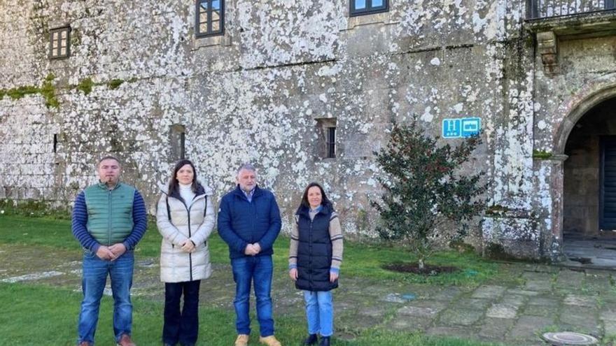 Manuel Cuiña visitó Aciveiro junto a Verónica Pichel.