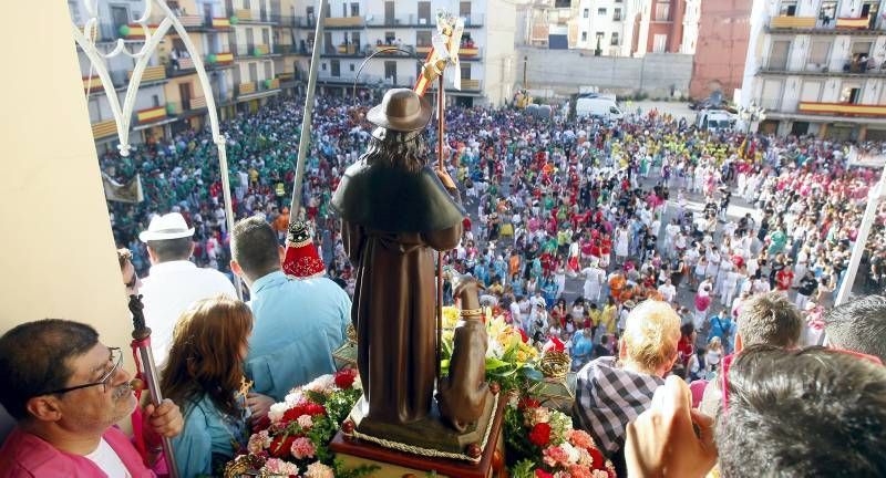 Fotogalería del chupinazo de San Roque en Calatayud