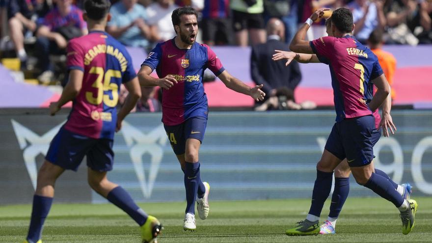 El 2-2 del Barcelona en el Barcelona 4-3 Real Madrid de la jornada 35 de LaLiga EA Sports